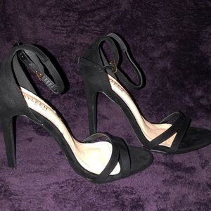 Black Suede Heels